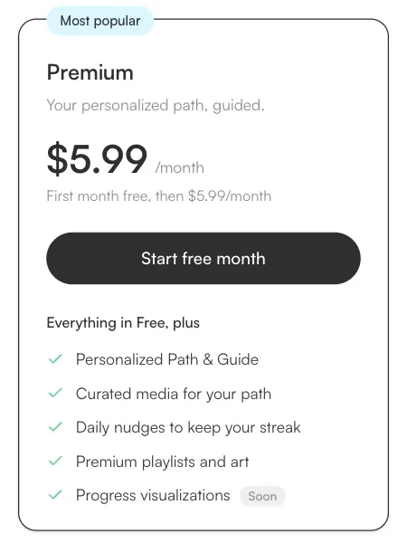 IABTM Premium: $5.99 a month, first month free.