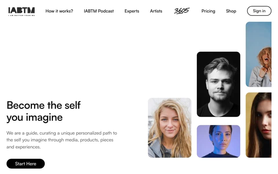 IABTM: become the self you imagine.
